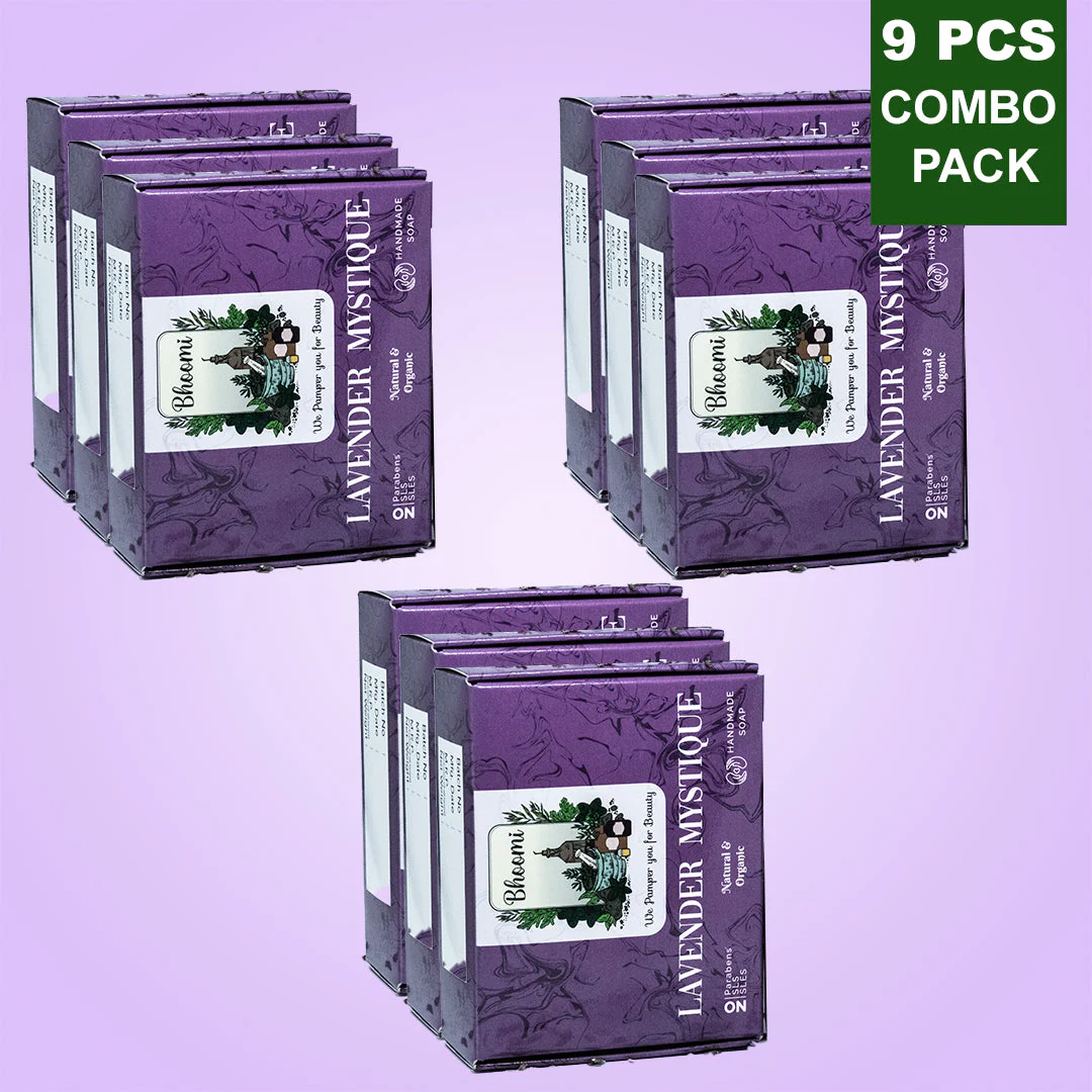 Bhoomi Herbal India Lavender Mystique Soap - Image 9