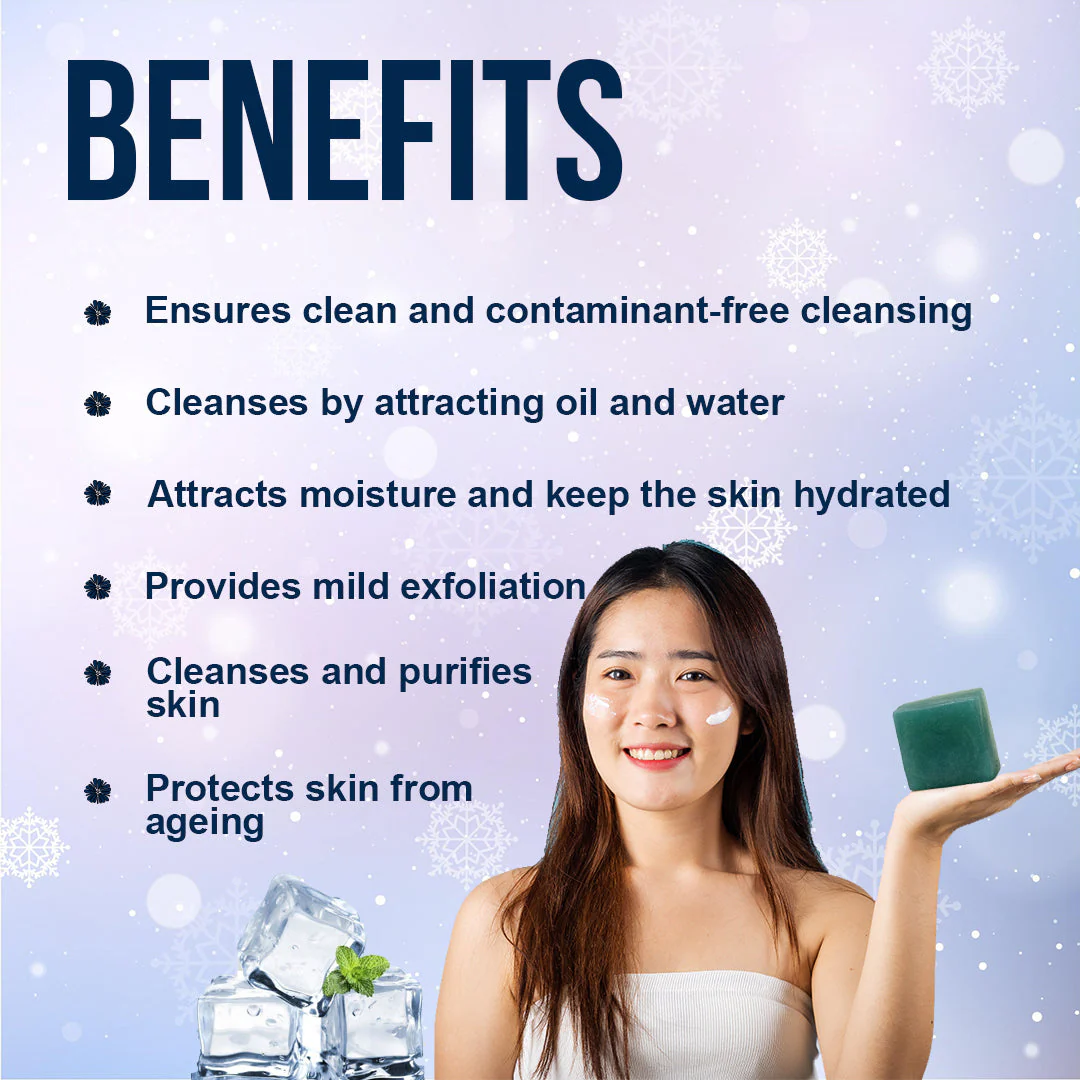 Bhoomi Herbal India Snow Cool Soap - Image 2