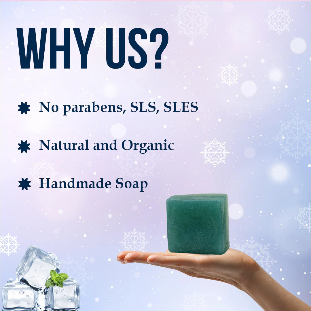 Bhoomi Herbal India Snow Cool Soap - Image 6