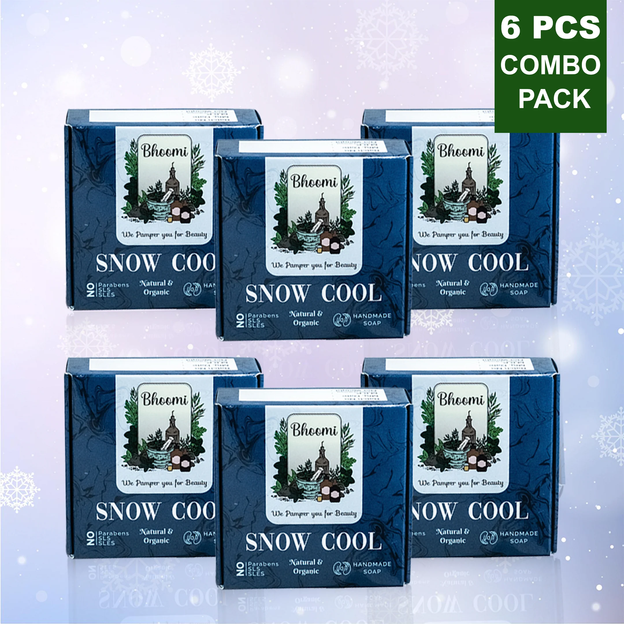 Bhoomi Herbal India Snow Cool Soap - Image 8