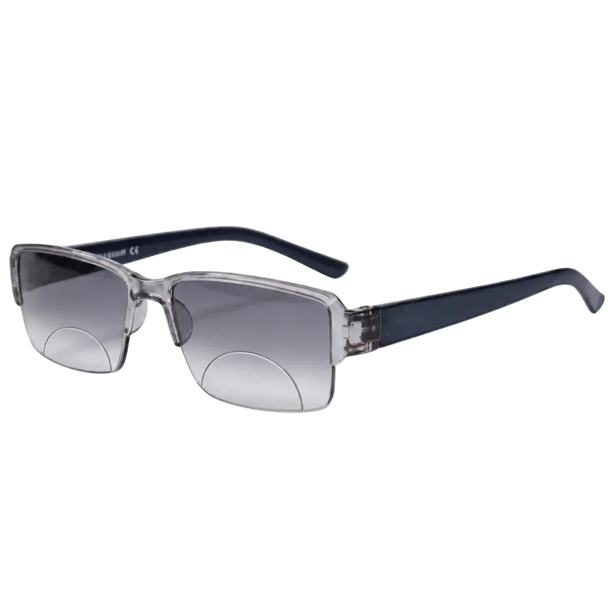 Bi-Focal Blue Frame Flexible Intelligent Zoom Reading Glasses - 3HFBL01-BLUE - Image 2