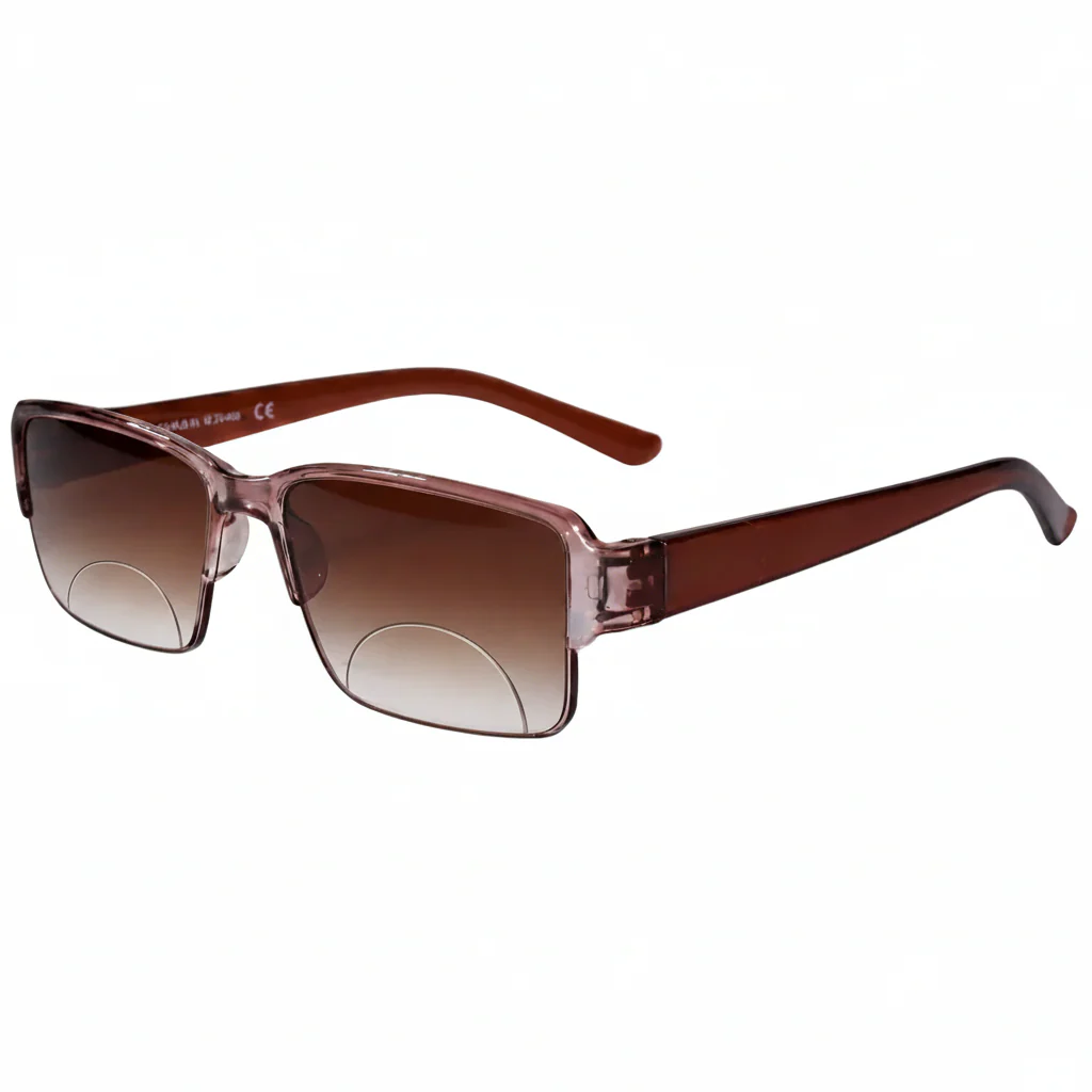 Bi-Focal Brown Frame Flexible One Power Reading Glasses - 3RCKT - Image 2