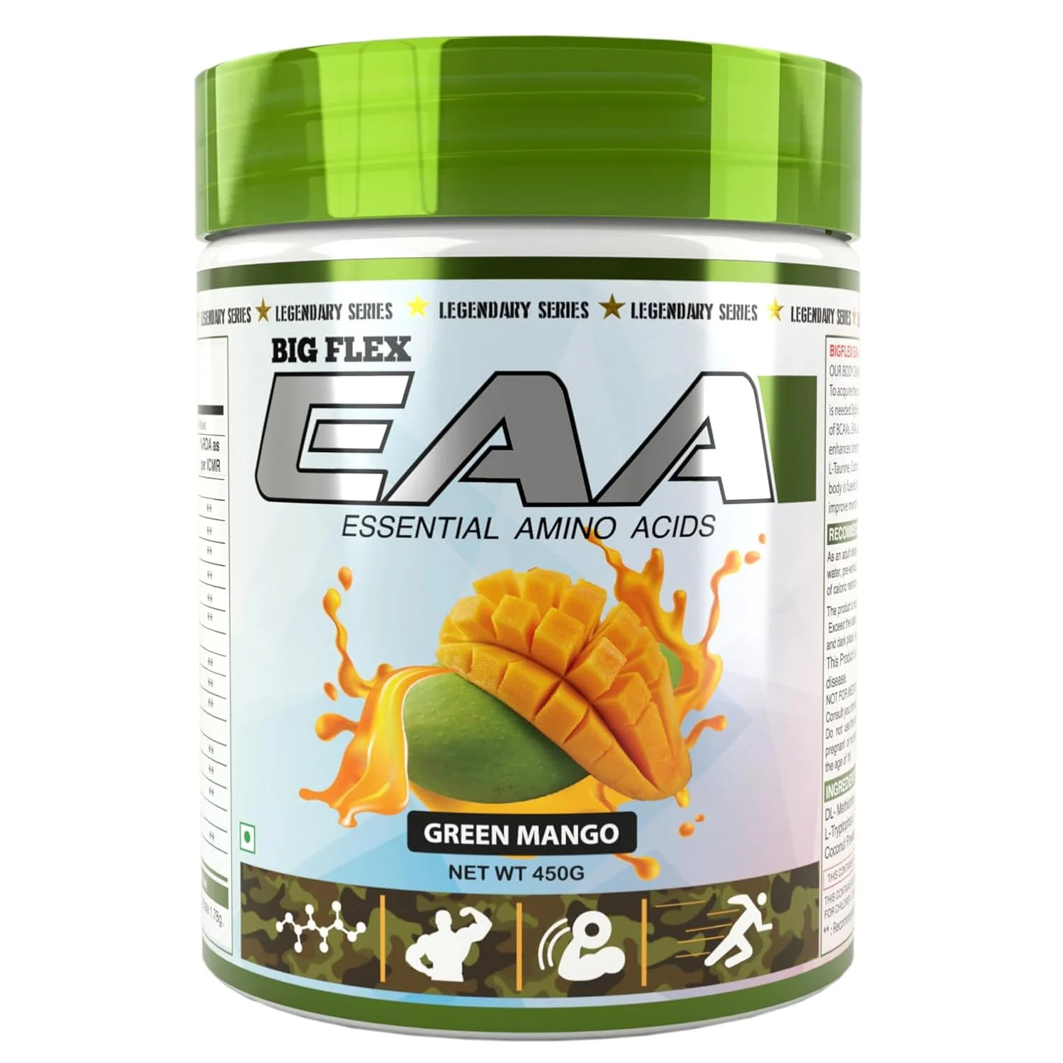BigFlex EAA Essential Amino Acid [30 Servings], Full Spectrum EAAs-BCAA, Hydration Blend, Energy Matrix, Keto Friendly, All 9 Essential Amino Acids,Pack of 450 gm Powder - Image 9