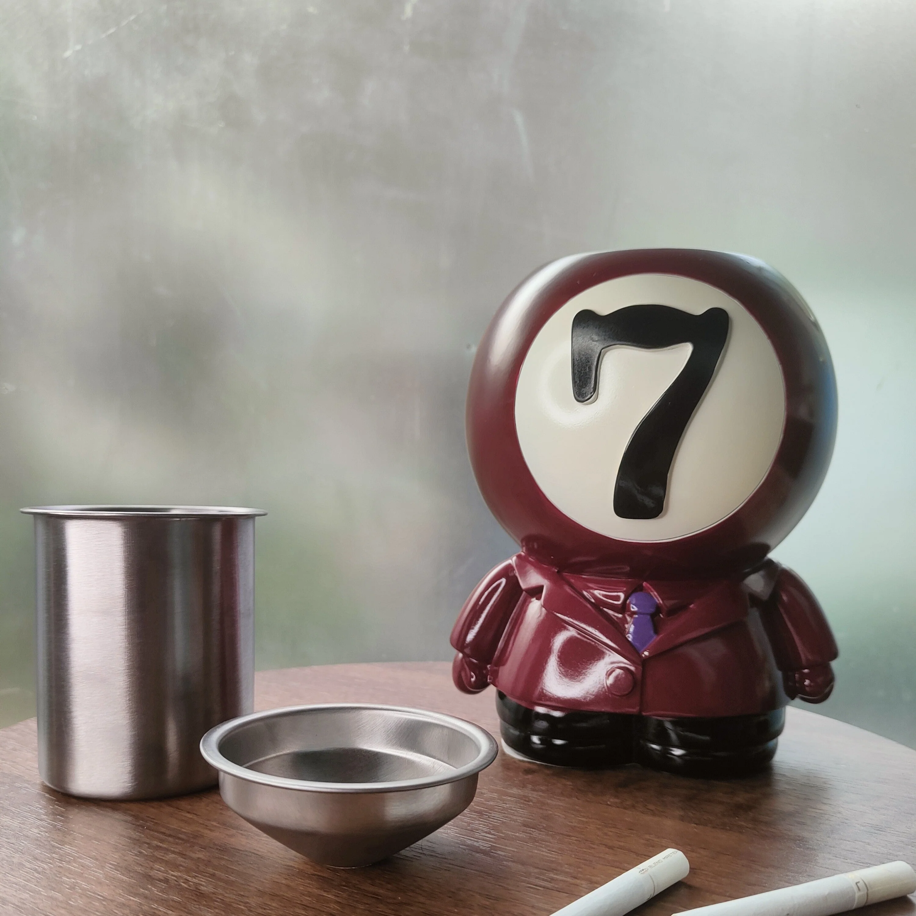 Billiard Ashtray Organize Unique Pen Holder - Image 15