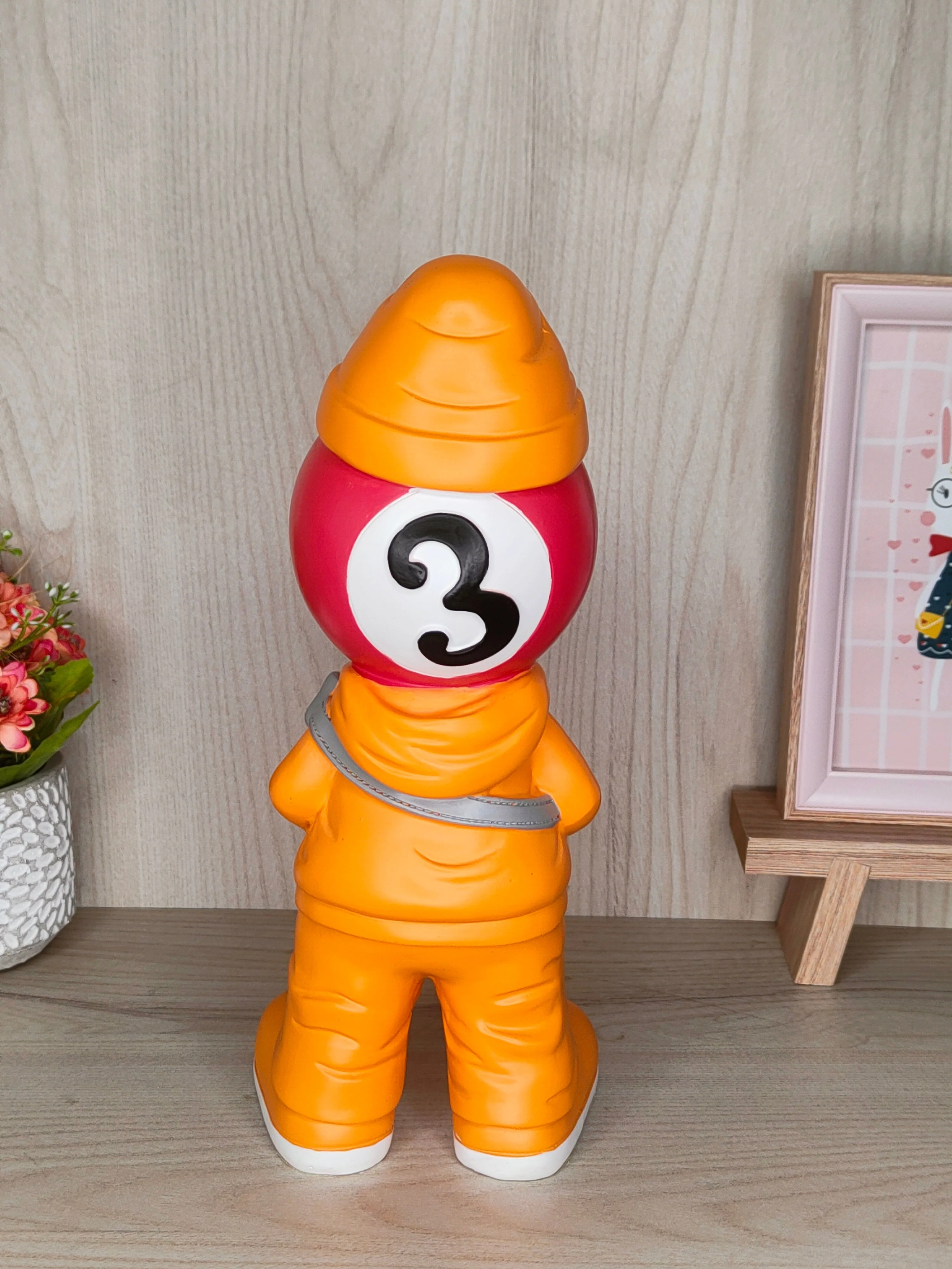 Billiard Fashion Boy Statue Decoration Ornament Number 3 - Image 2