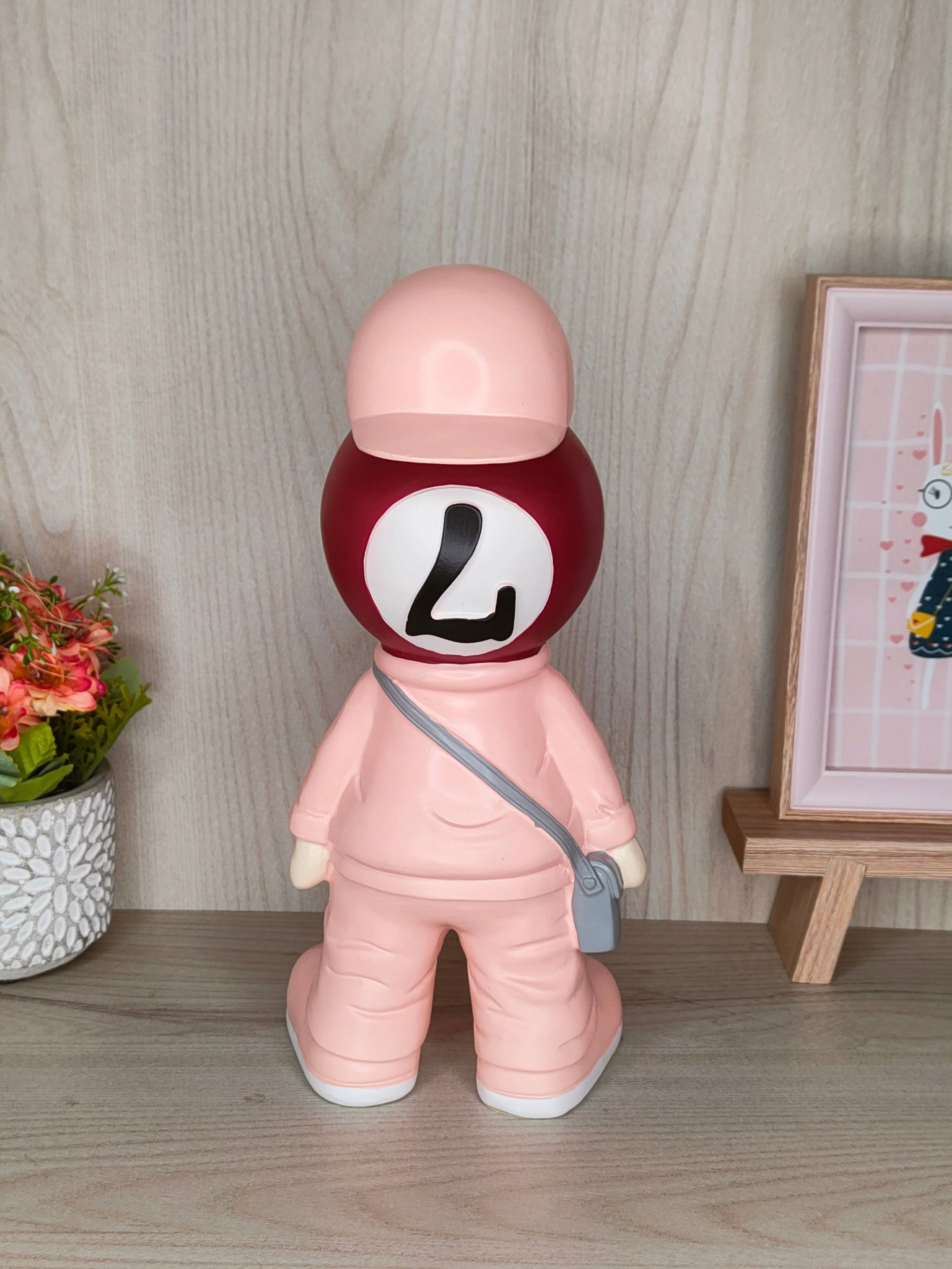 Billiard Fashion Boy Statue Decoration Ornament Number 7 - Image 4