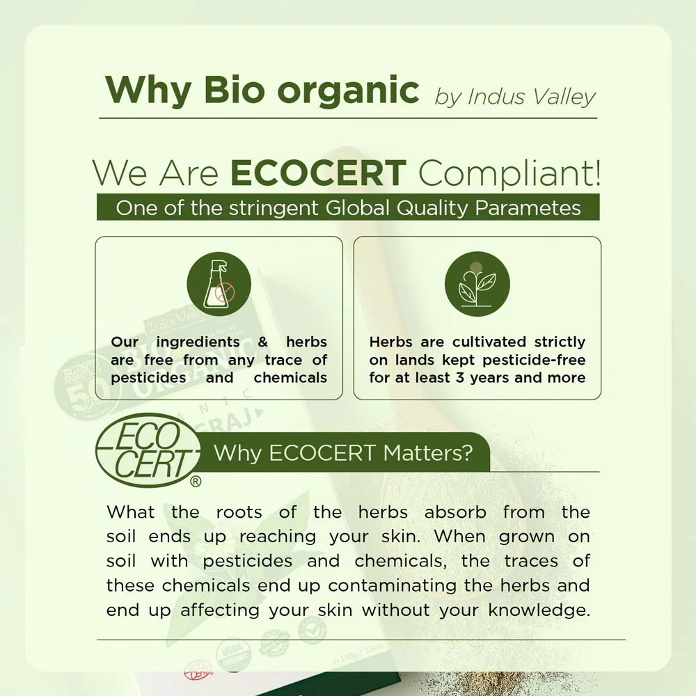 Bio Organic Bhringraj Powder - 100gm - Image 5