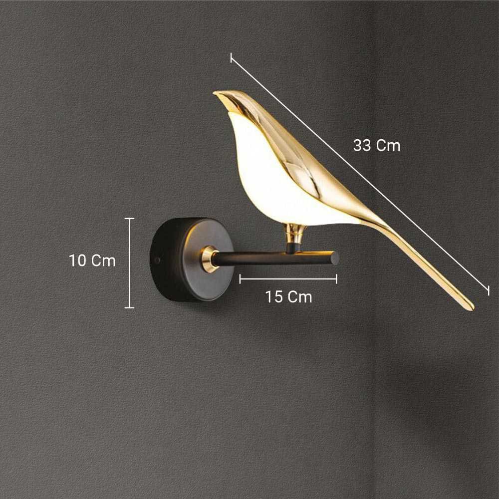 Bird Modern Metal Wall Light - Image 4