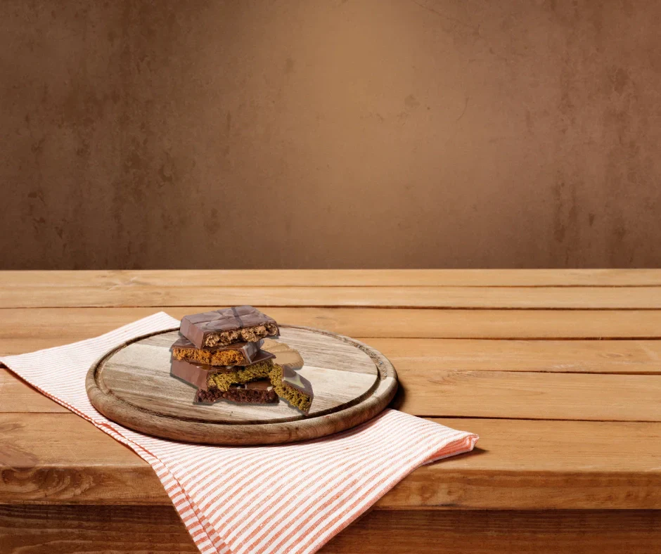 Biscoff Kunafa Chocolate Bar - Image 3