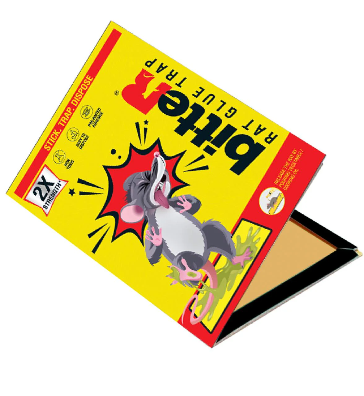 Bitter Sticky Glue Pad for Insects Large (Pack of 3) - Image 3
