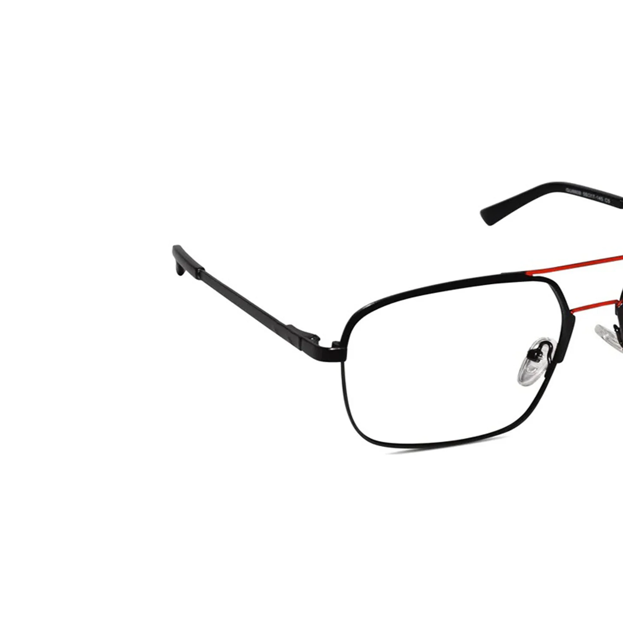 Black Aviator Eyeglasses & Computer Glasses For Men - Image 3