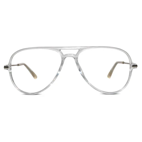 Black Aviator Eyeglasses For Men & Women - Image 6