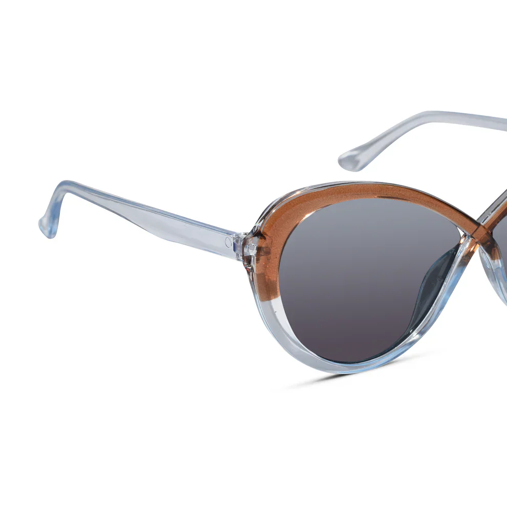 Black Cat eye Oversize Sunglasses For Women - Image 6
