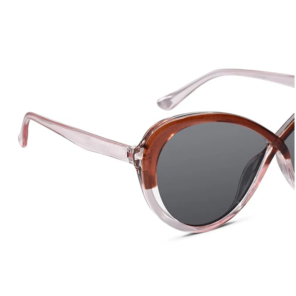 Black Cat eye Oversize Sunglasses For Women - Image 8