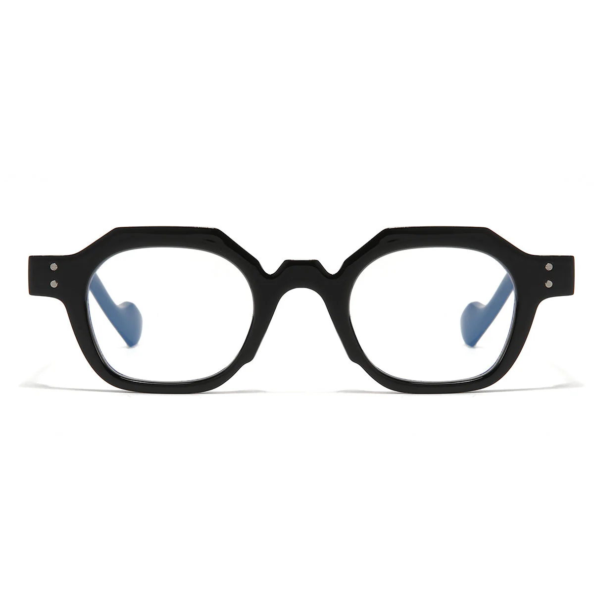 Black Clear SZ 2002 Round Sunglasses - Image 6