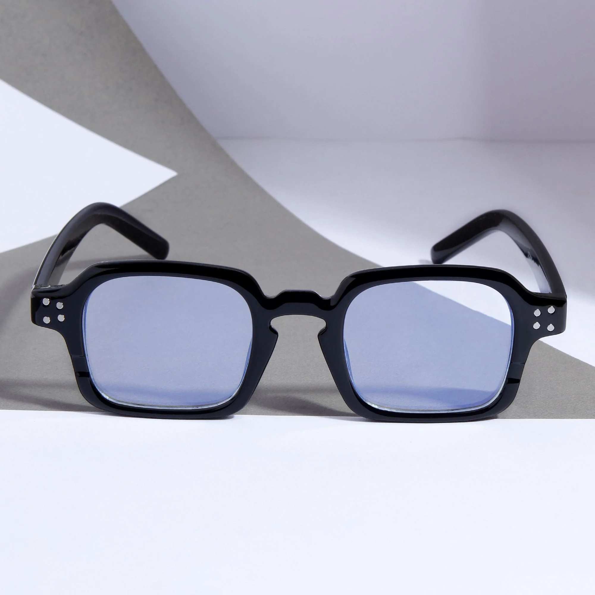 Black Clear SZ 2005 Square Sunglasses - Image 3