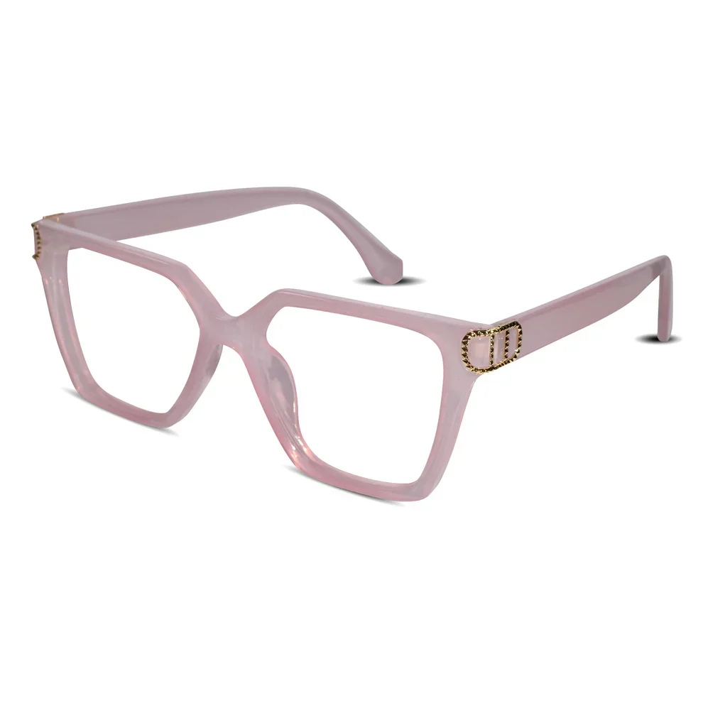 Black Designer Oversize Eyeglasses For Women - Image 15