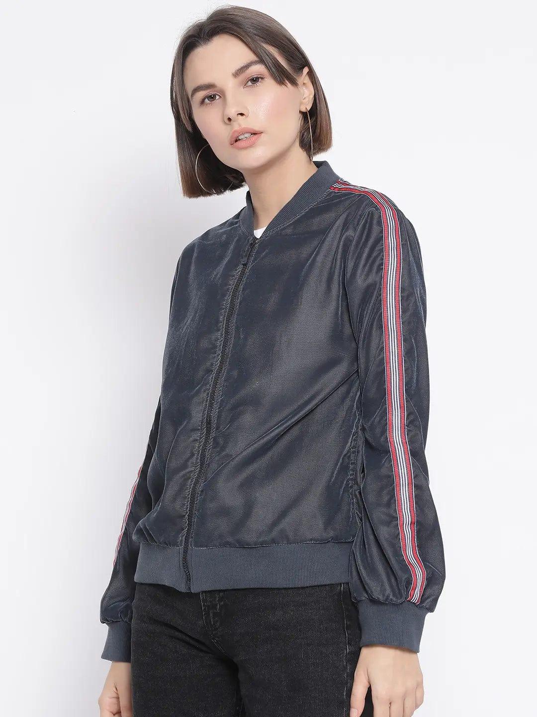 Black Diaz Side Detail Women Jacket - Image 3