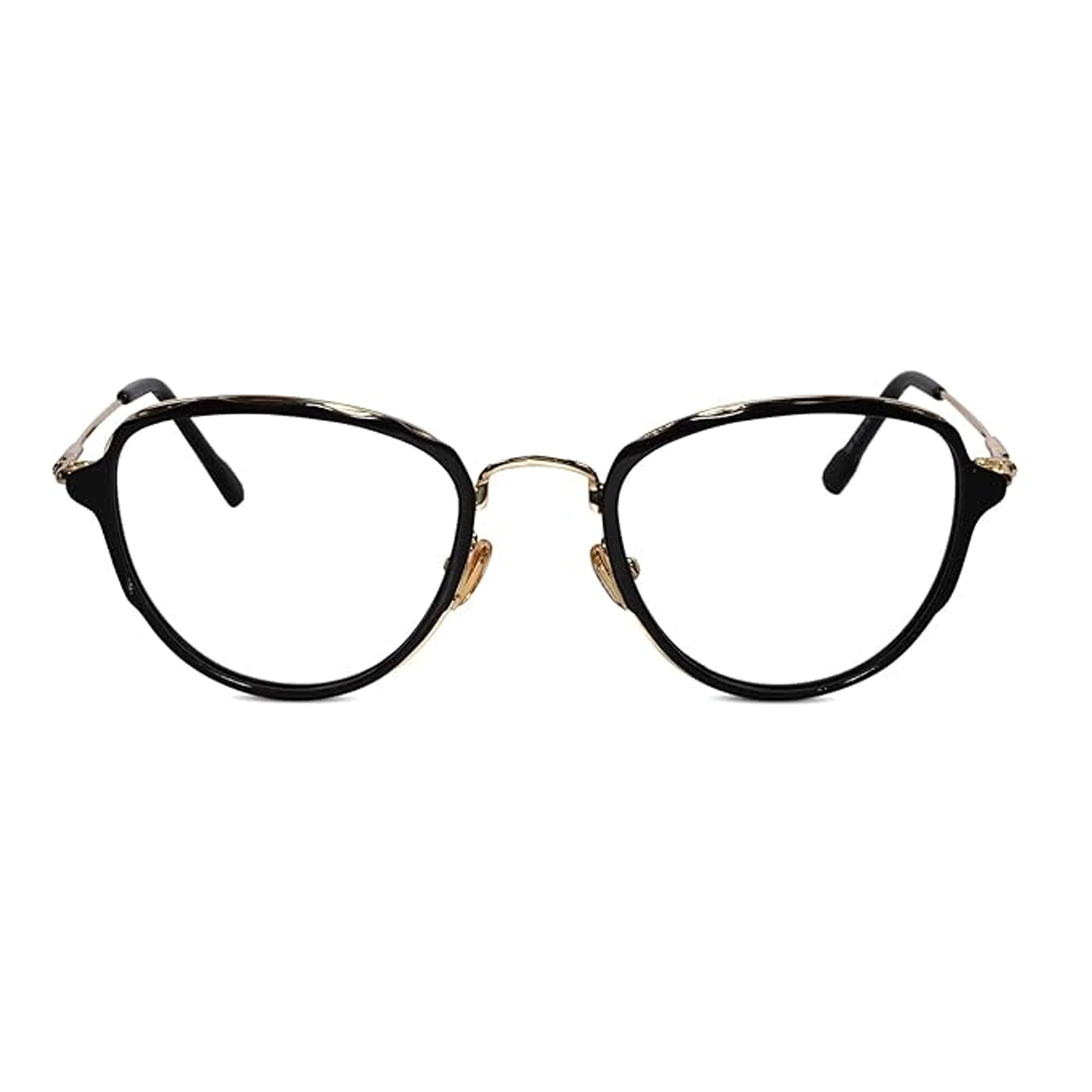 Black Gold Designer Cat eye Eyeglasses For Women - Image 2