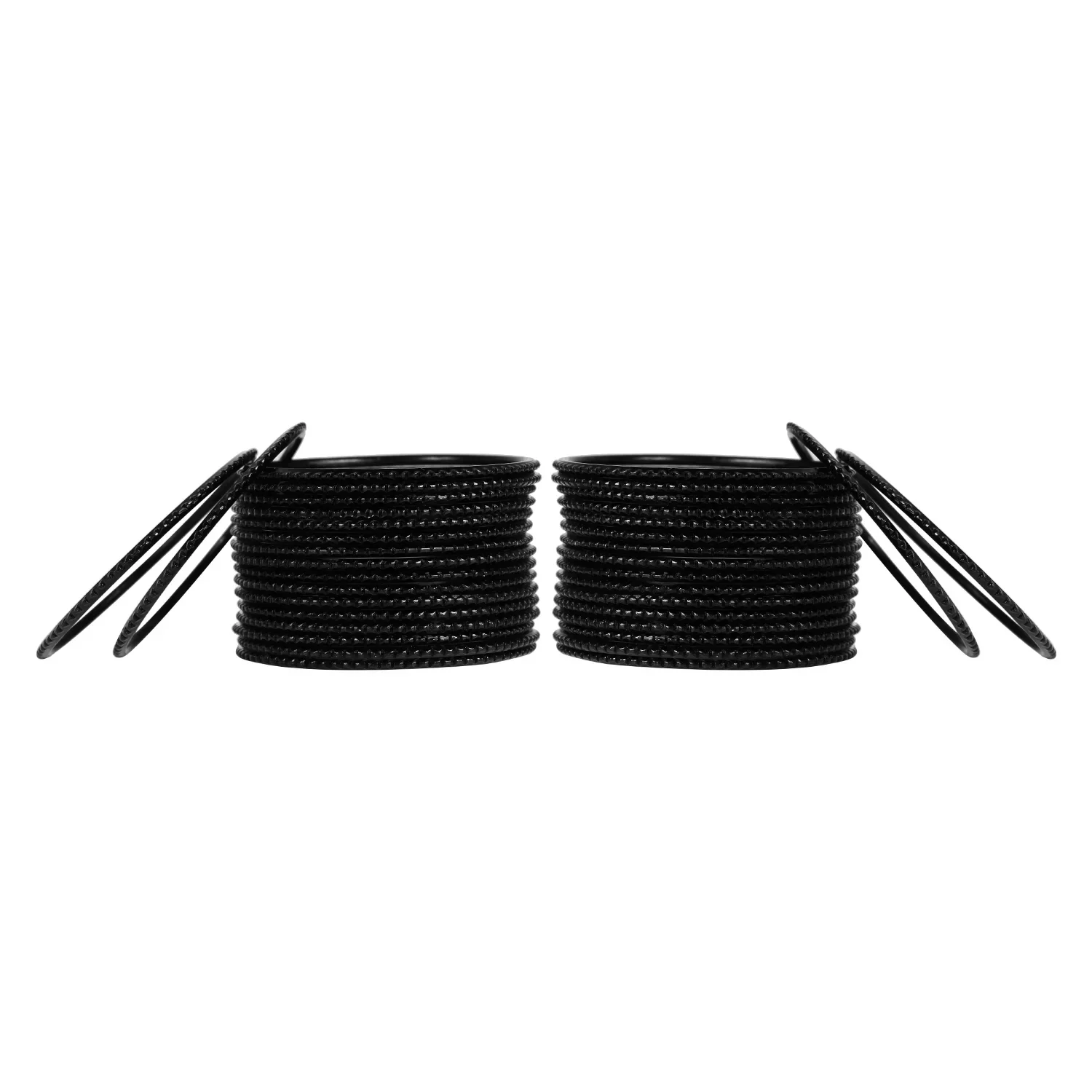 Black Metal Bangles Set (36 Pcs) – Traditional & Stylish Jewelry - Image 2