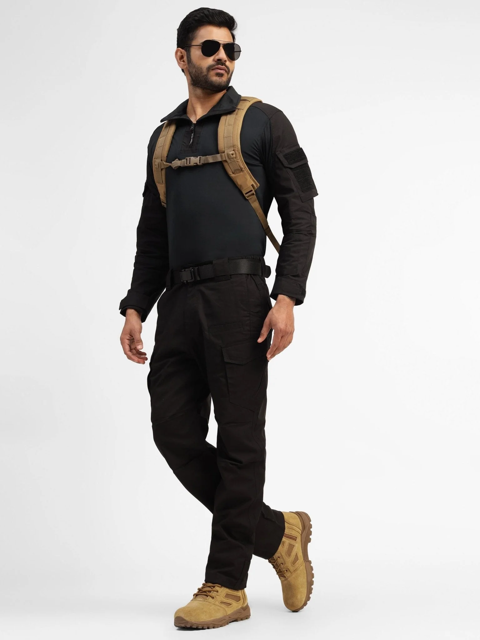 Black Navigator Tactical T-Shirt - Image 3
