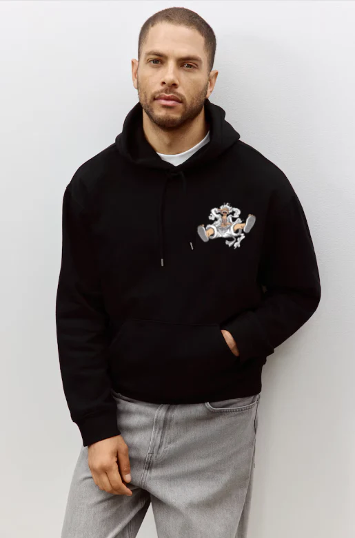 Black Nika Hoodie