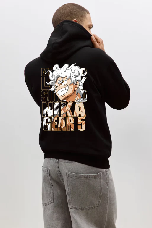 Black Nika Hoodie - Image 2
