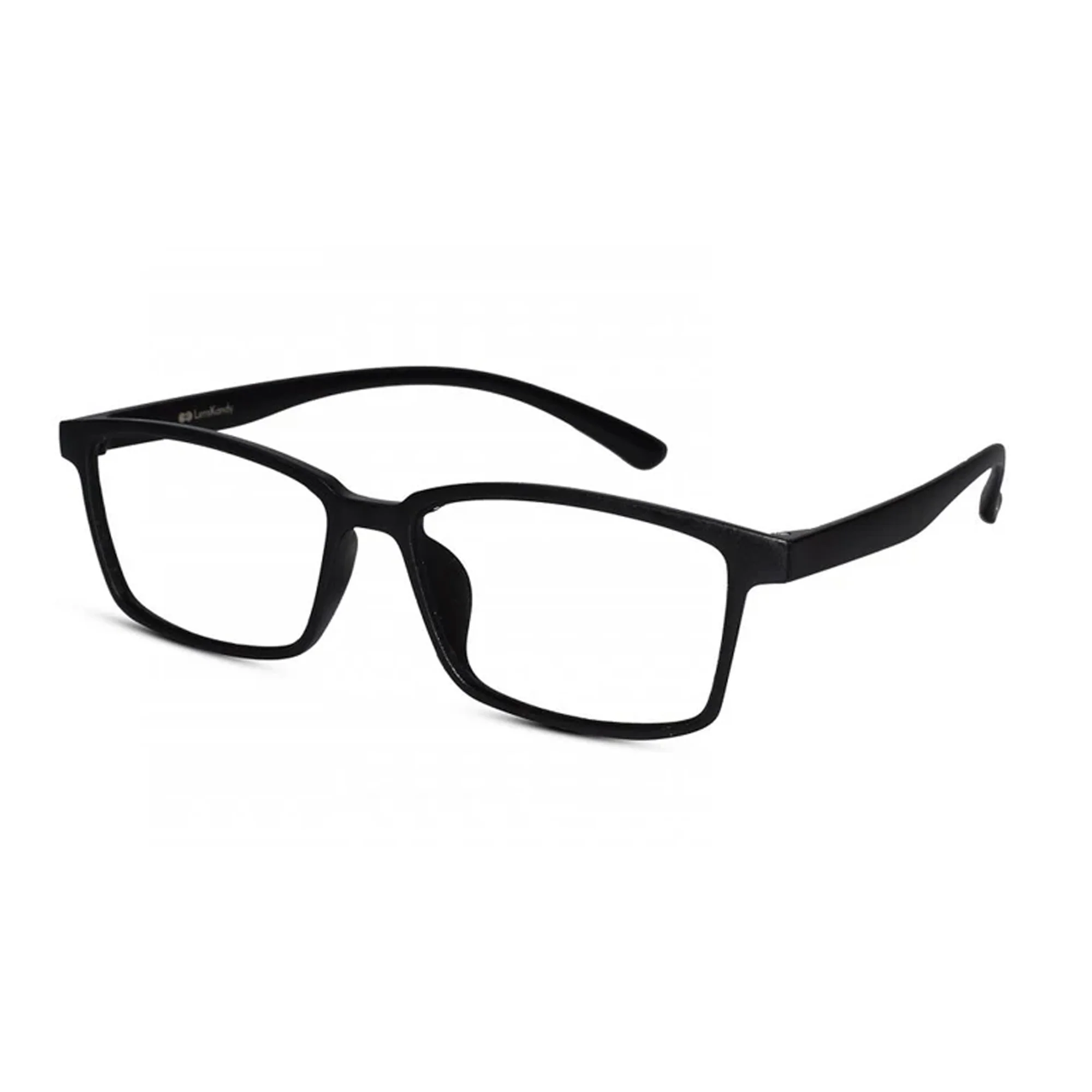 Black Rectangular Reading Glasses For Men & Women - Image 2