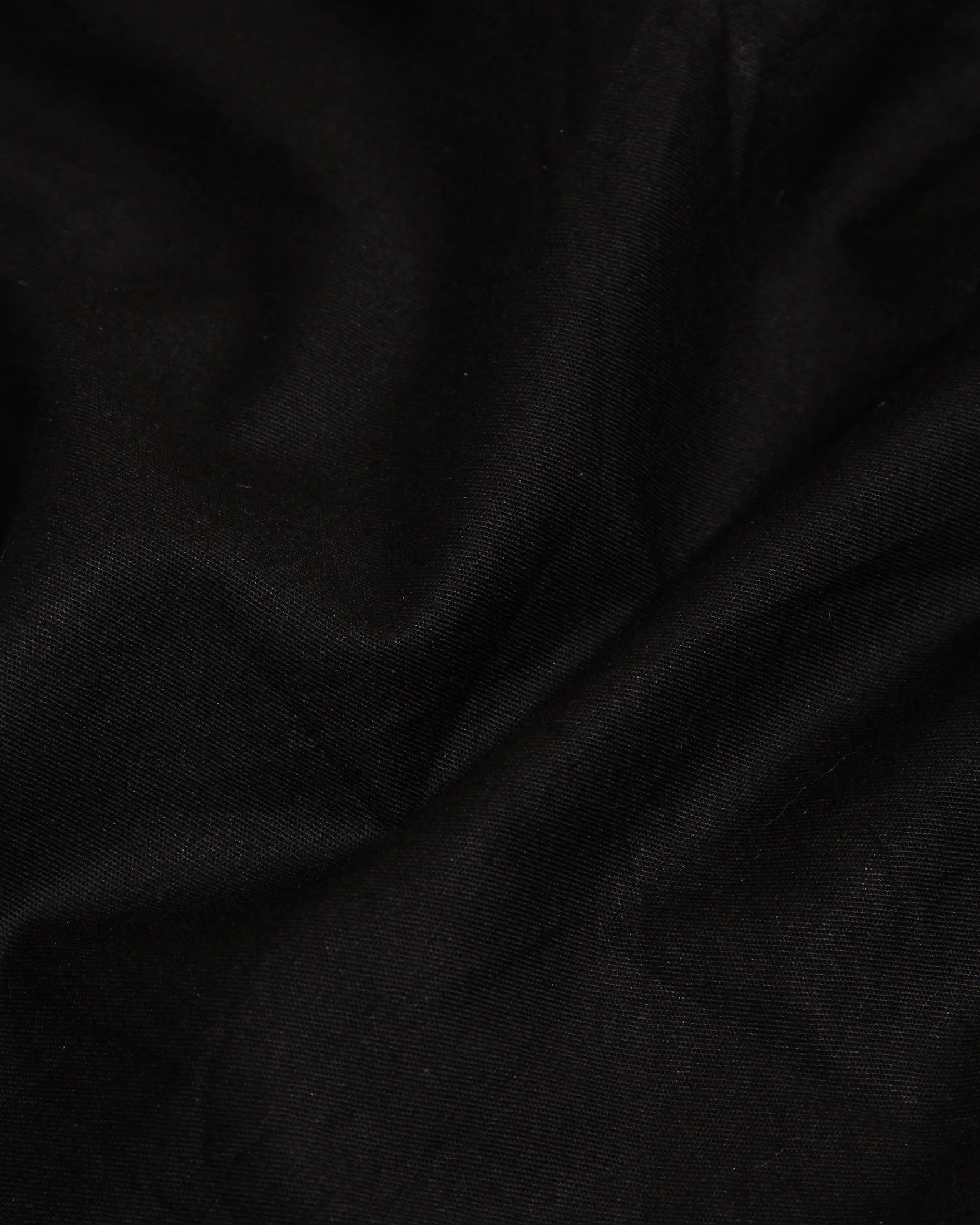 Black Super Soft Black Button Premium Cotton Shirt - Image 2