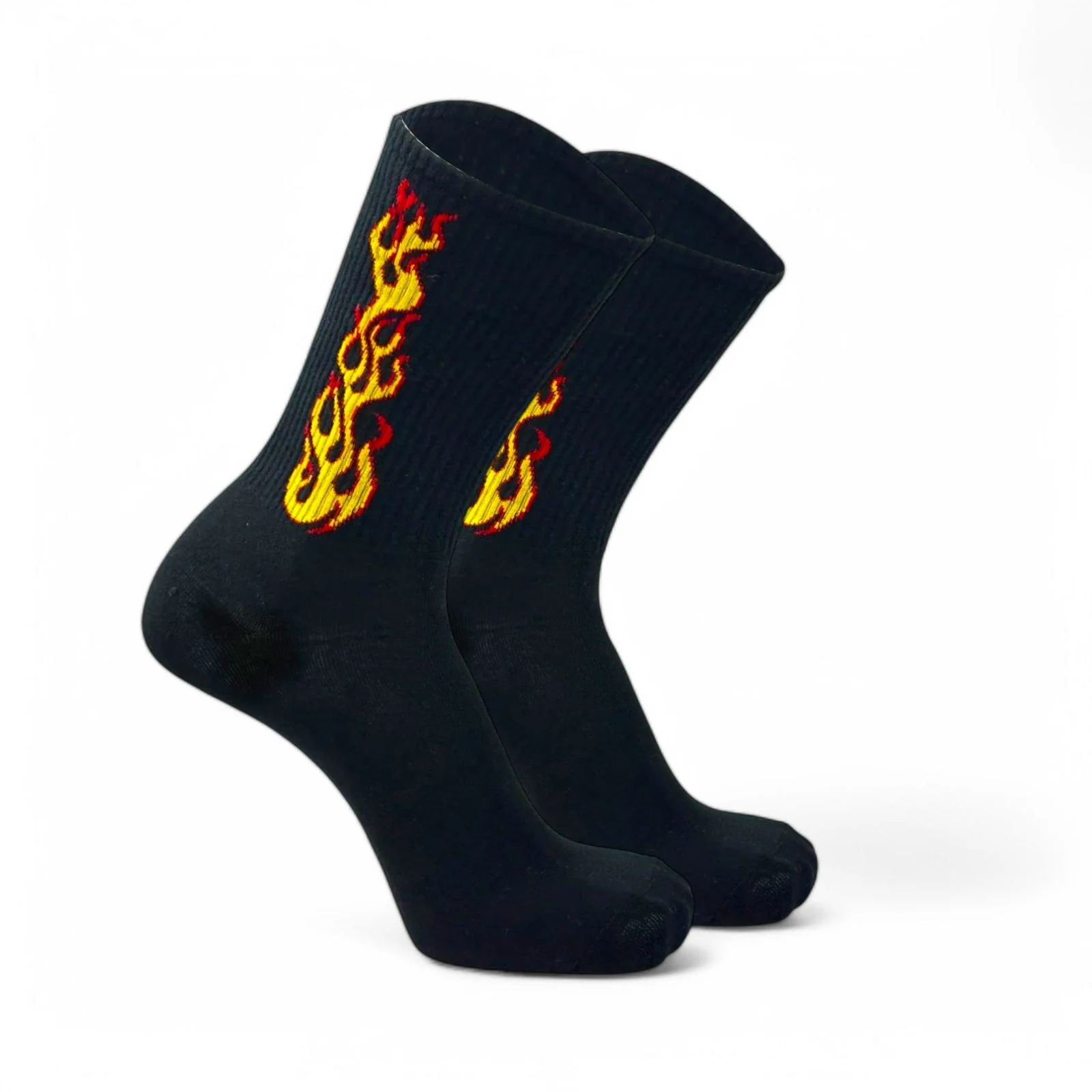 BLACK/YELLOW FLAME- FIRE 2.0 EDITION