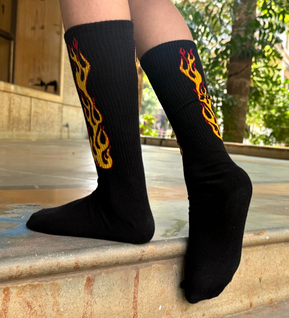 BLACK/YELLOW FLAME- FIRE 2.0 EDITION - Image 3