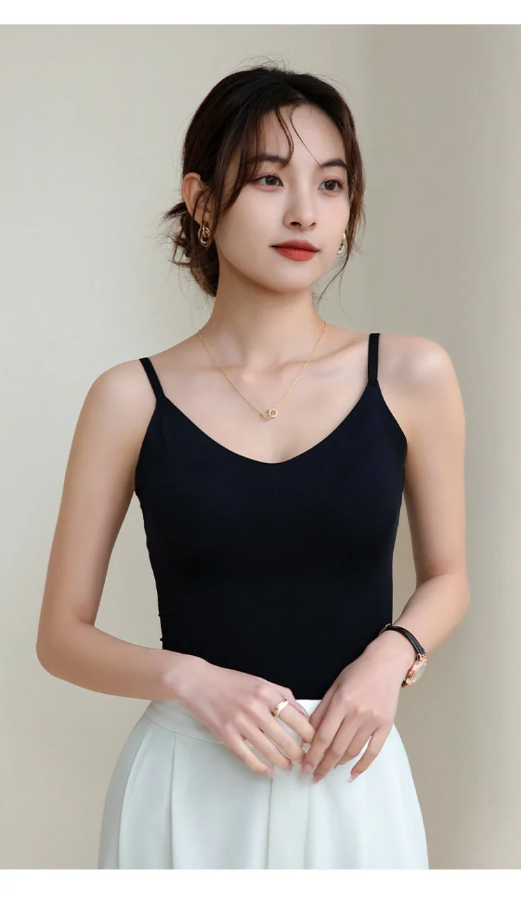 Blair Built-In Bra Spaghtetti Top - Image 2