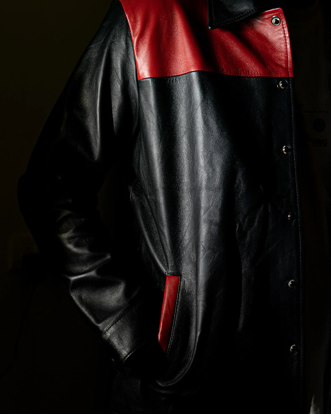 Blaugrana Pure Leather Jacket - Image 4