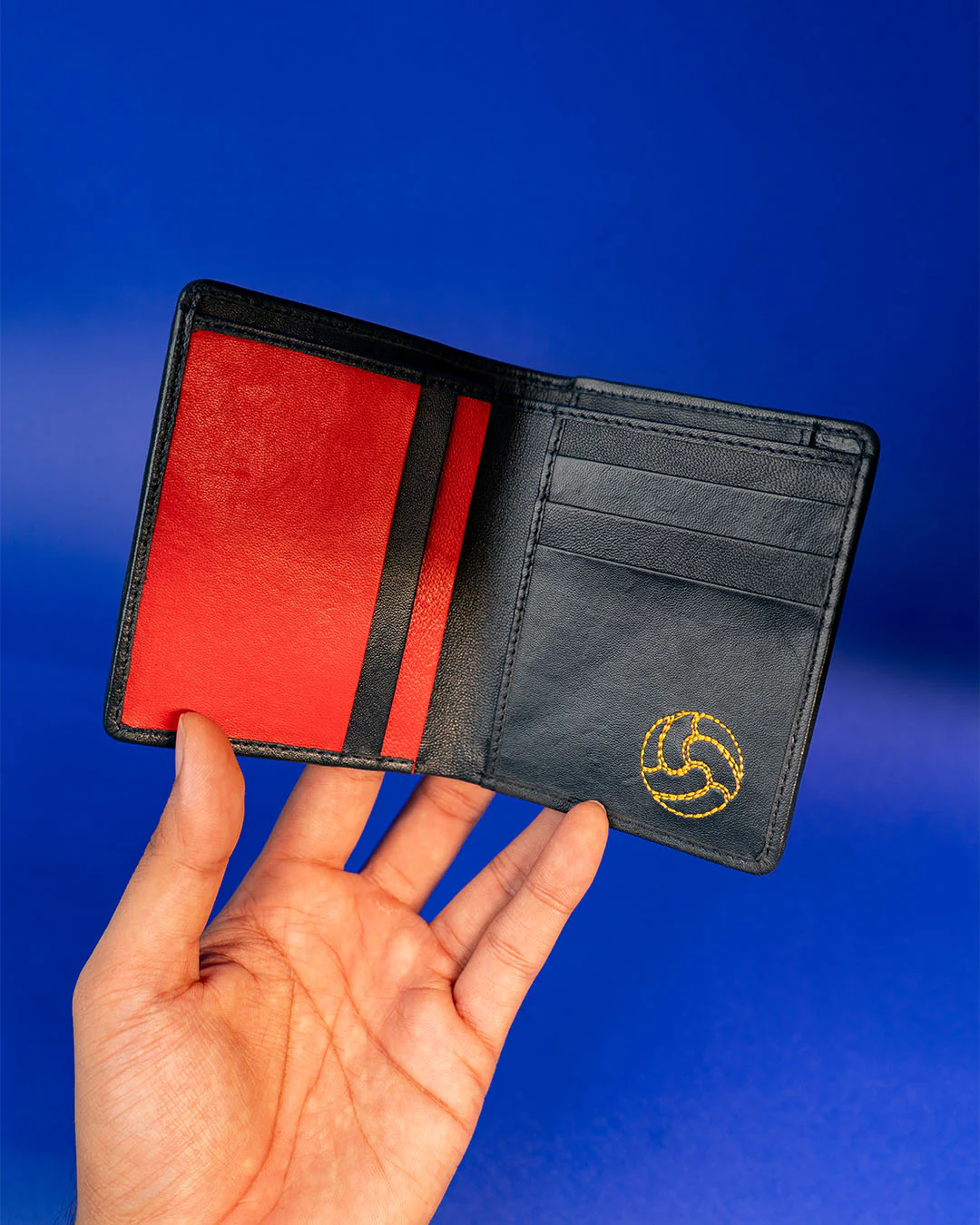 Blaugrana Pure Leather Wallet - Image 3
