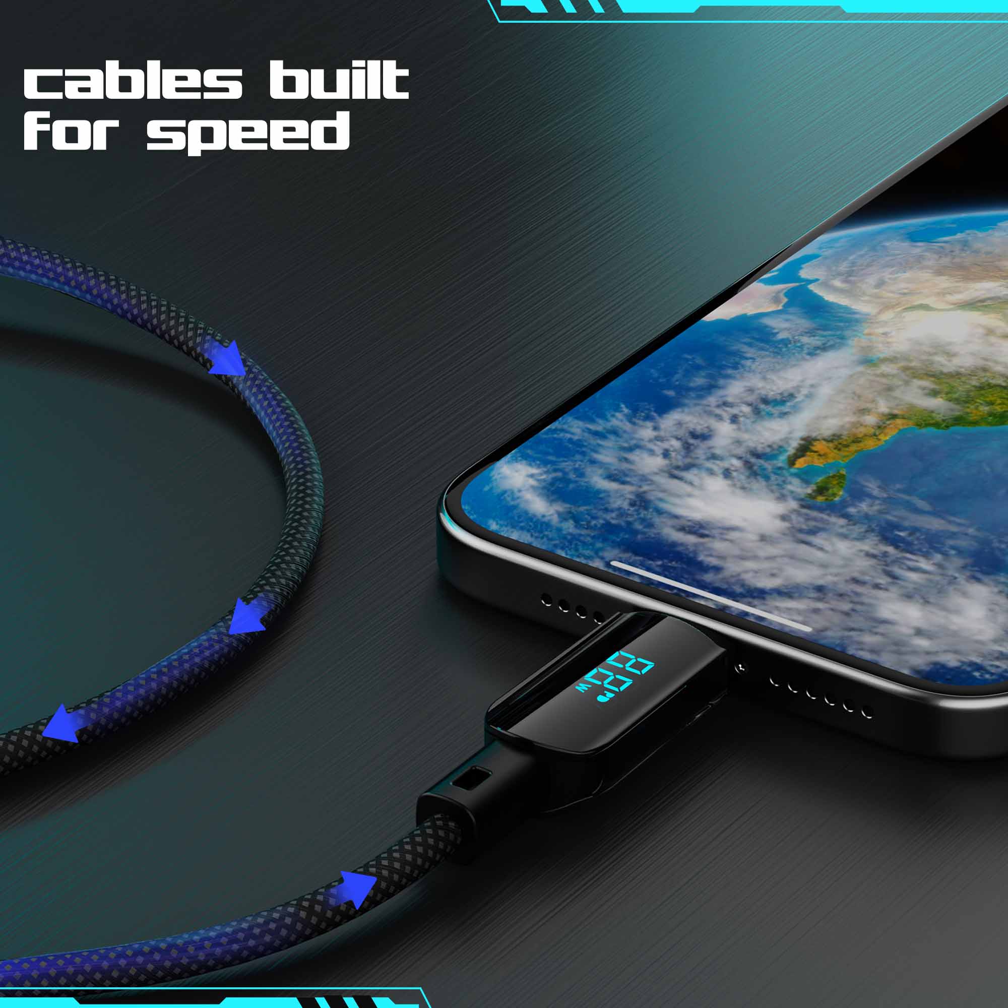 Blaze Fusion Spot  LED Display Cable (Type-C to Type-L) - Image 9