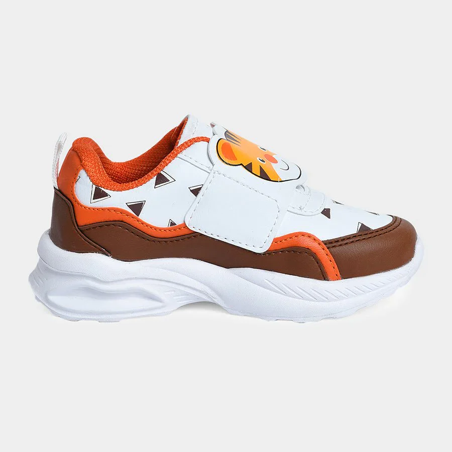 Bloom Leo Pattern Pu Leather Shoes - Image 5