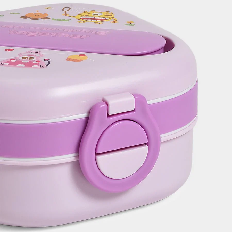 Bloom Munchkin Double Layer Lunch Box For Baby Purple - Image 9