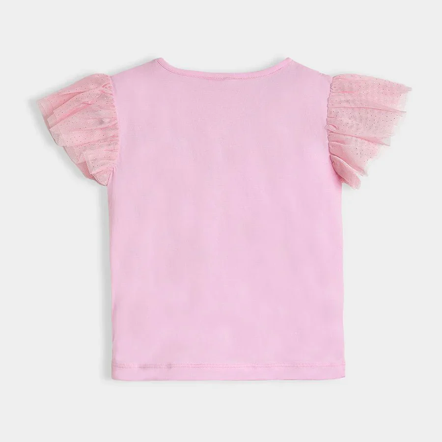 Bloom Pink Top & Skirt Co-Ord Set - Baby Girl Skirt Top Set - Image 5