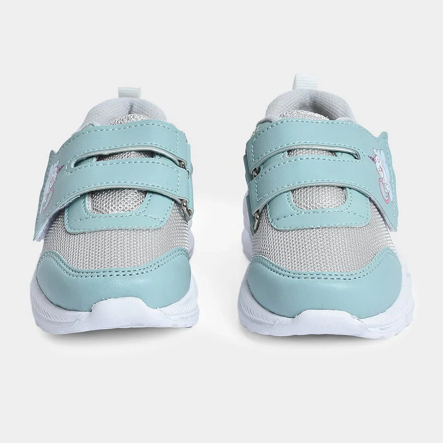 Bloom Pistachio Mesh & Pu Leather Shoes - Image 2