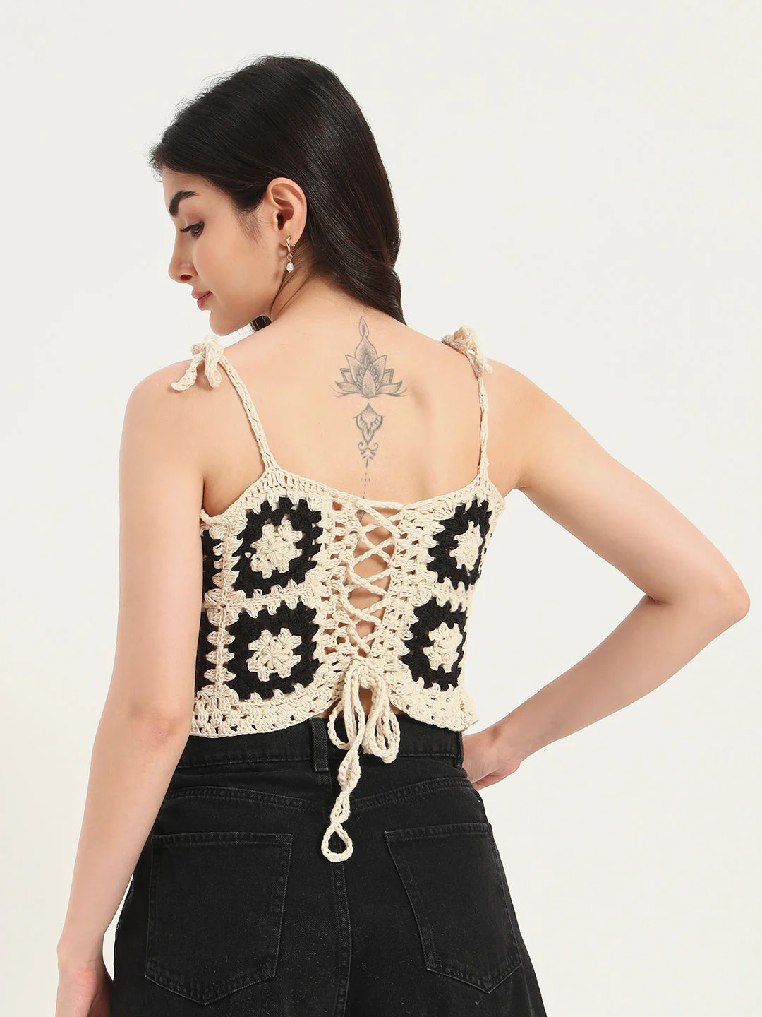 Bloomline Crochet Handmade Top - Image 3