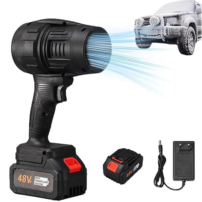 Blowee: Cordless Turbo Jet Blower, Powerful Portable Air Duster for Car Drying, Home Cleaning & Leaf Blowing - Image 18