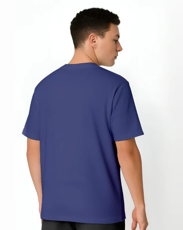 Blue Be Kind Oversized T-shirt - Image 2
