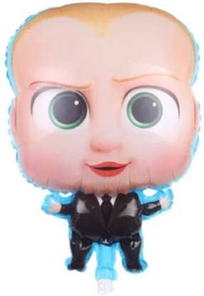Blue Cartoon Theme Giant Boss Baby Foil Balloon - Image 2