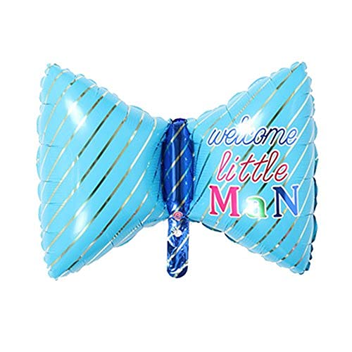 Blue Mickey And Minnie Birthday Party Cake Bowknot Foil Balloons And Latex Balloons (Pack of 23) - Image 2