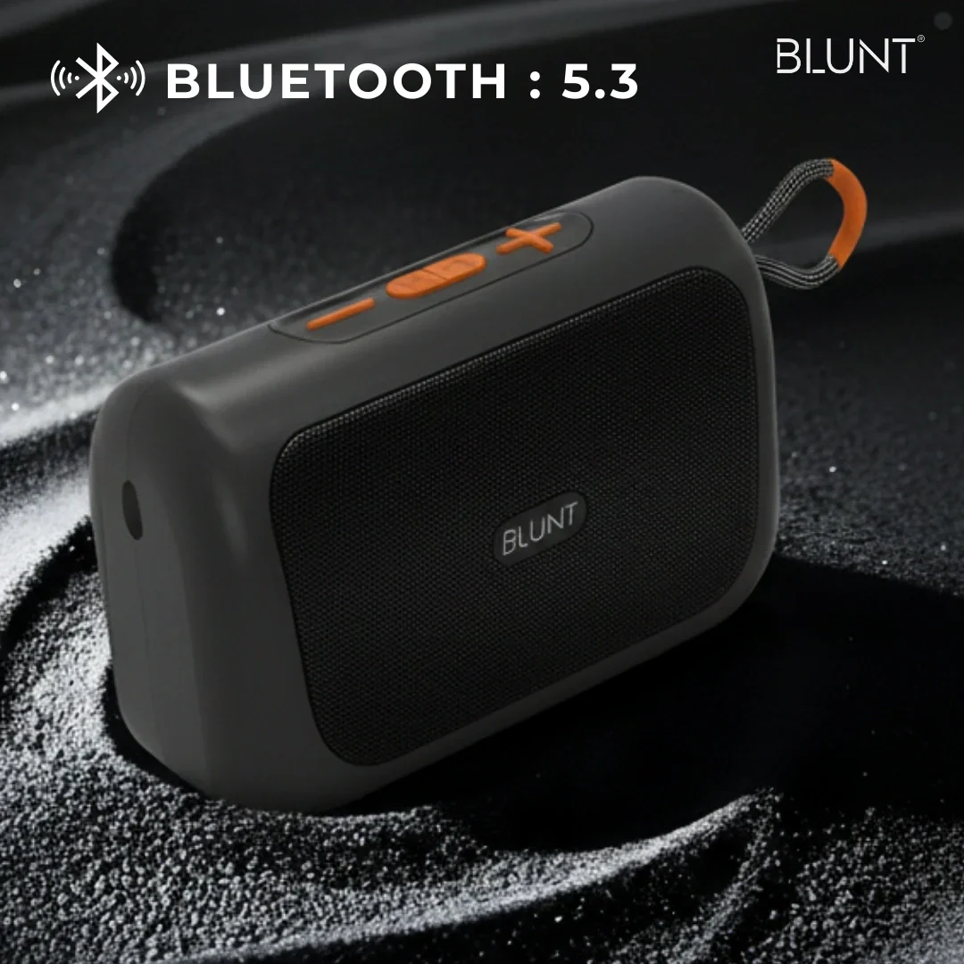 BLUNT SOUNDWAVE S4 - 10W Portable Bluetooth Speaker with TWS, FM, SD Card & Volume Control - Image 8