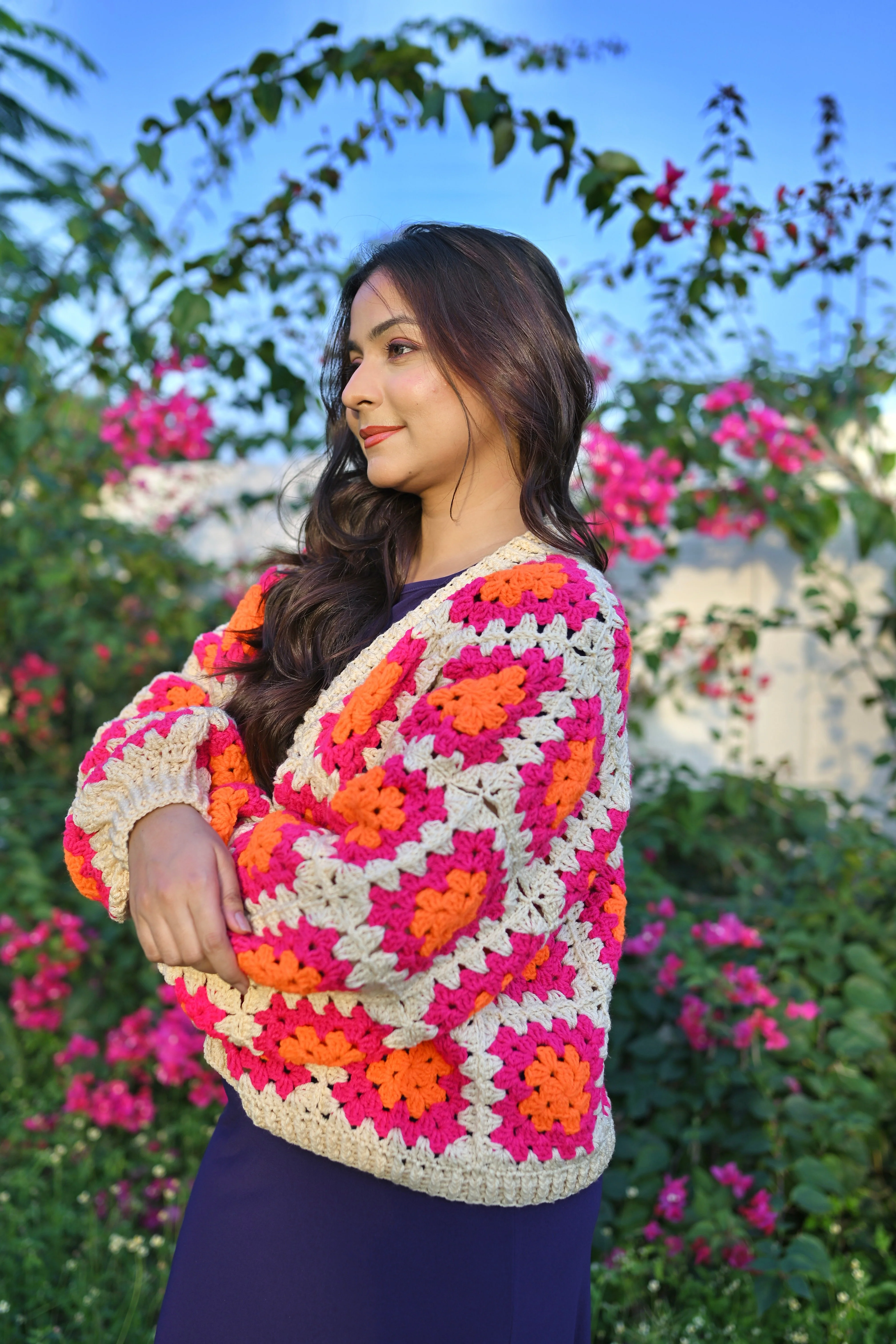 Blush Chunky cardigan - Image 2