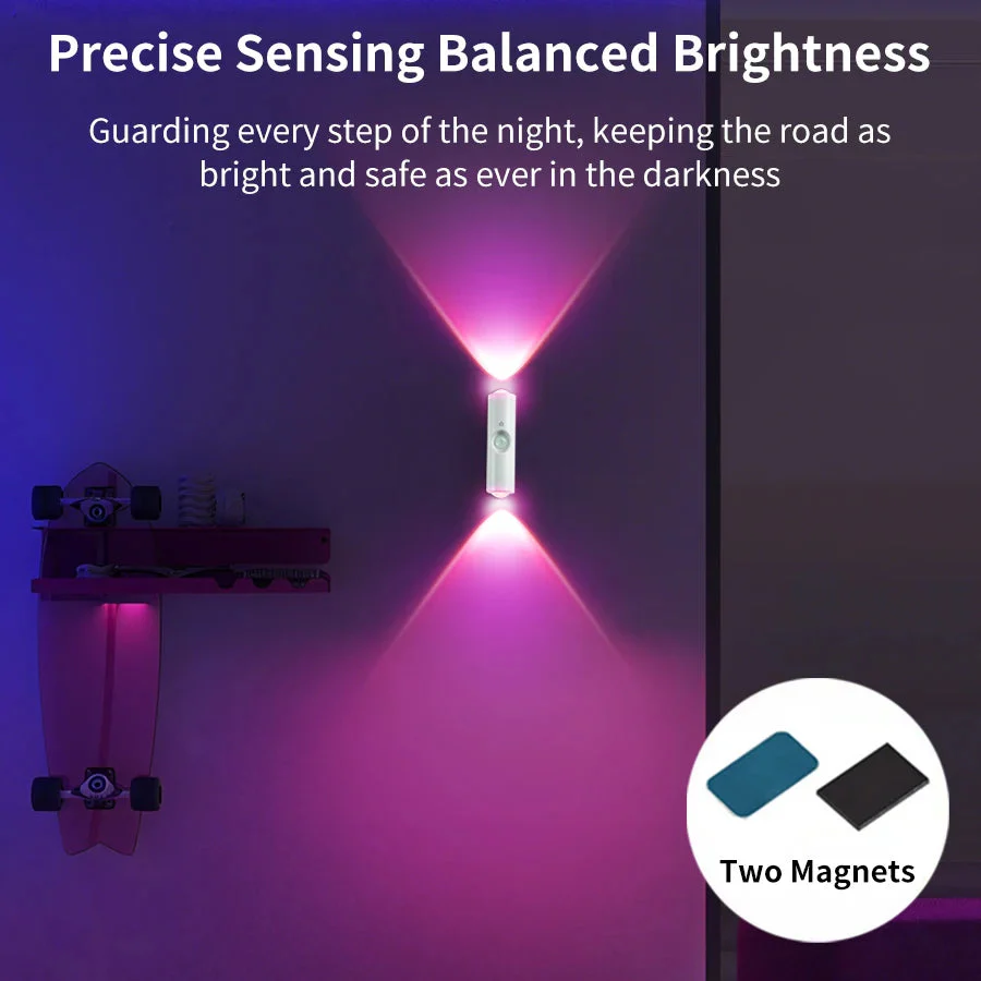 Body Sensor Magnetic Colorful Gradient LED Lamp - Image 4
