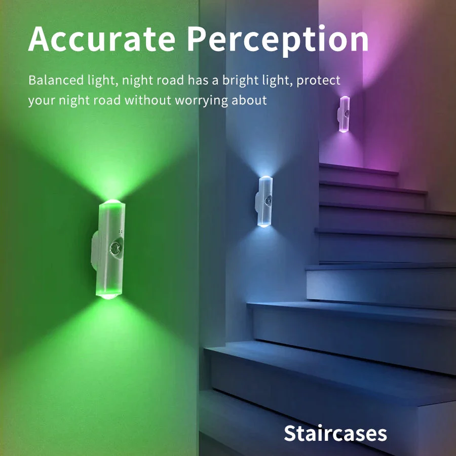 Body Sensor Magnetic Colorful Gradient LED Lamp - Image 5