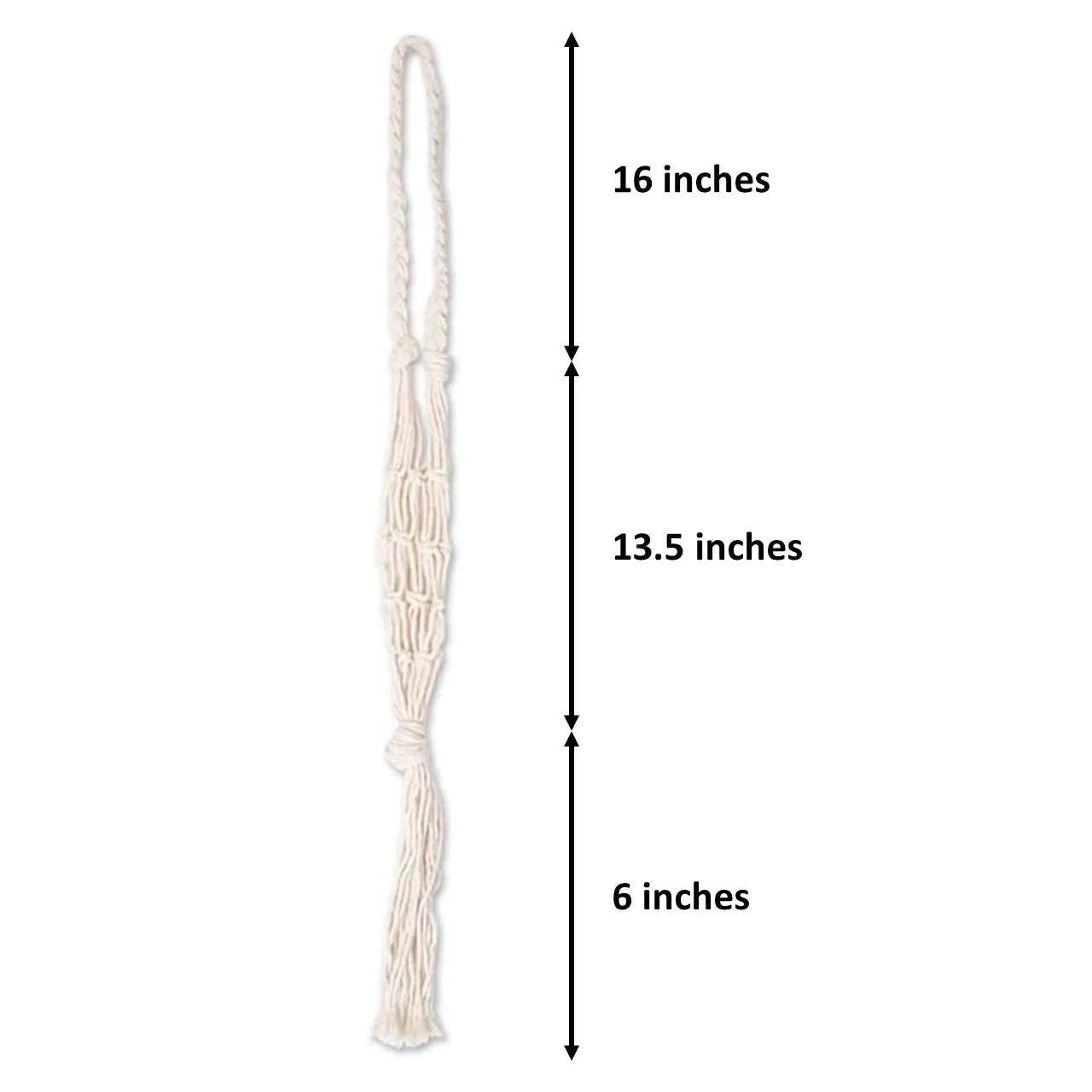 BohoTwine Macrame Bottle Hanger – Eco-Chic Plant Display - Image 3