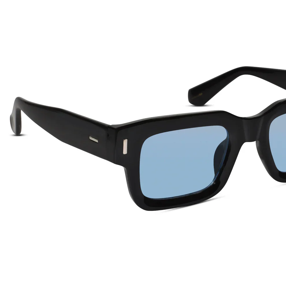 Bold Brown Rectangular Sunglasses For Men & Women - Image 6